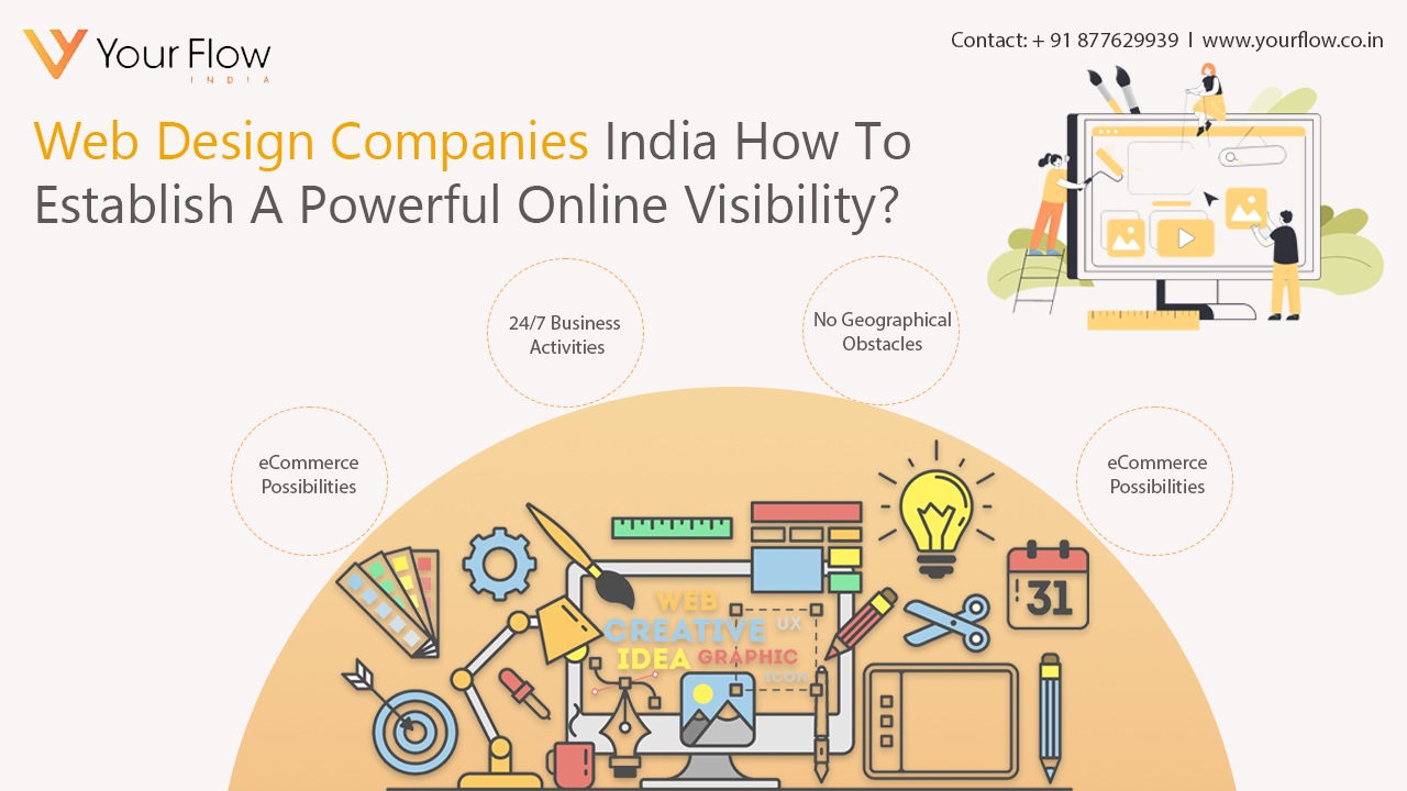 Web Design Companies India- How To Establish A Powerful Online Visibility? 
